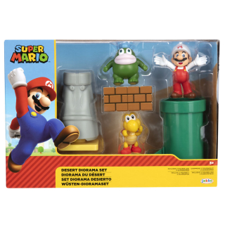 Super Mario Desert Diorama set