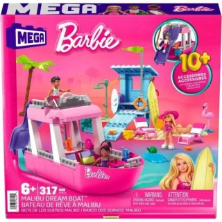 Stavebnica MEGA Barbie - Malibu loď snov