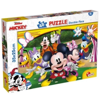 Puzzle - Mickey Double face 48 dielikov