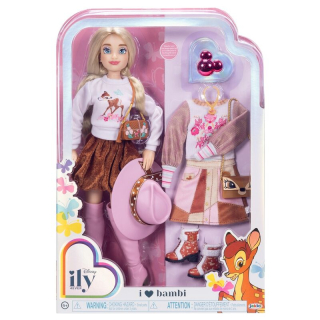 Bábika-disney Bambi ily 4Ever Fashion 28cm